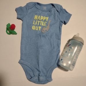 Happy Little Guy Dino 9mo onsie